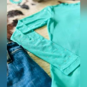 Turquoise Trouble Top